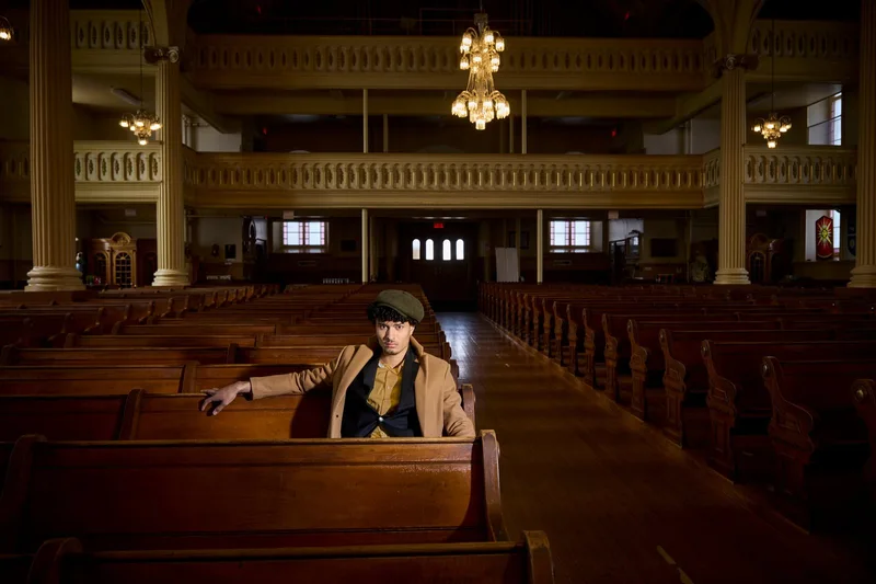 Inspired by the Peaky Blinders this shoot was executed at the beautiful Saint-Eustache Church